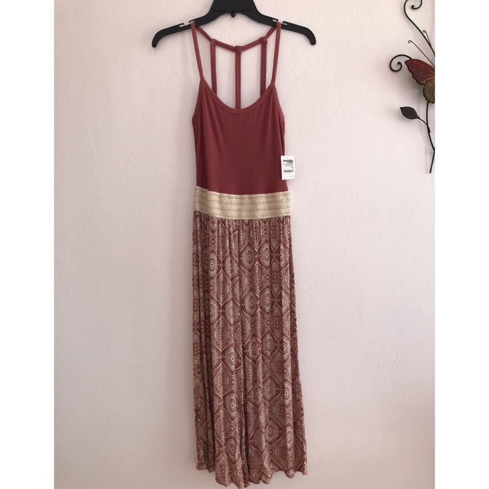 Pink/Mauve Jumpsuit Charlotte Russe